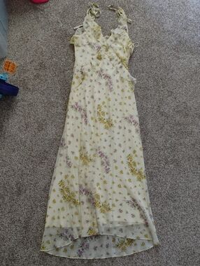New Yellow Floral Adalina Steve Madden dress